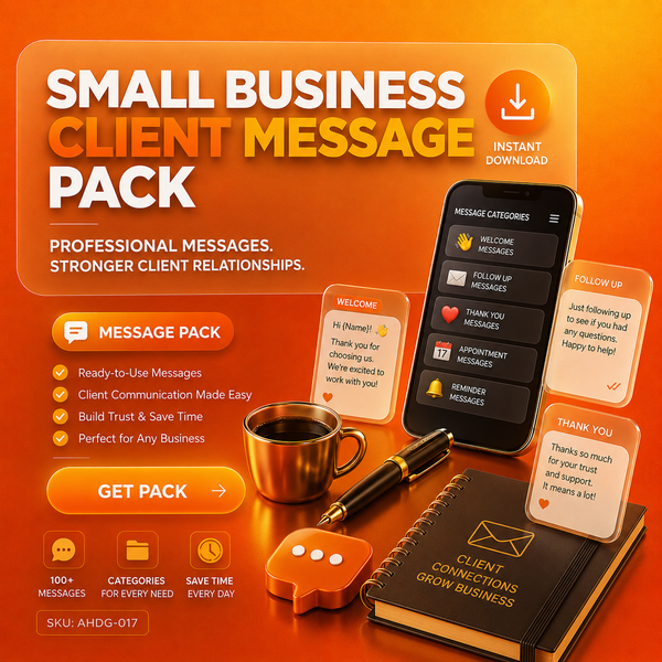 Small Business Client Message Pack