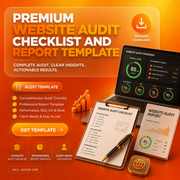 Premium Website Audit Checklist and Report Template