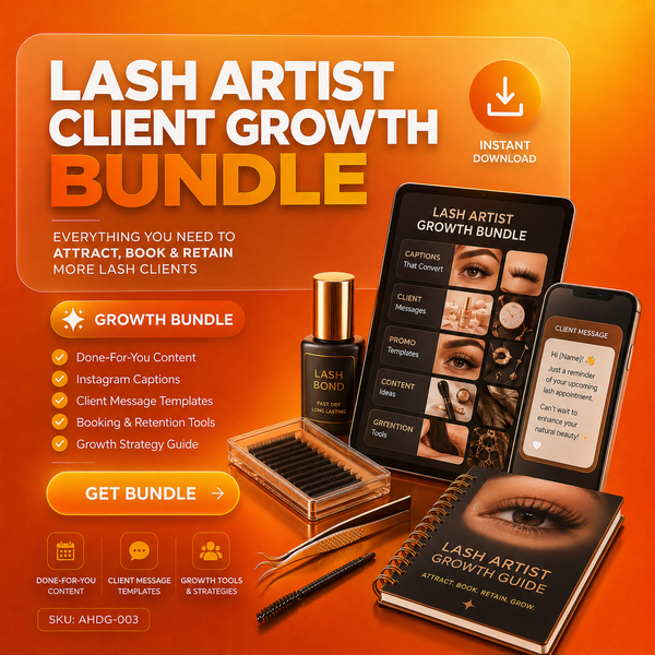 Lash Artist Client Growth Bundle