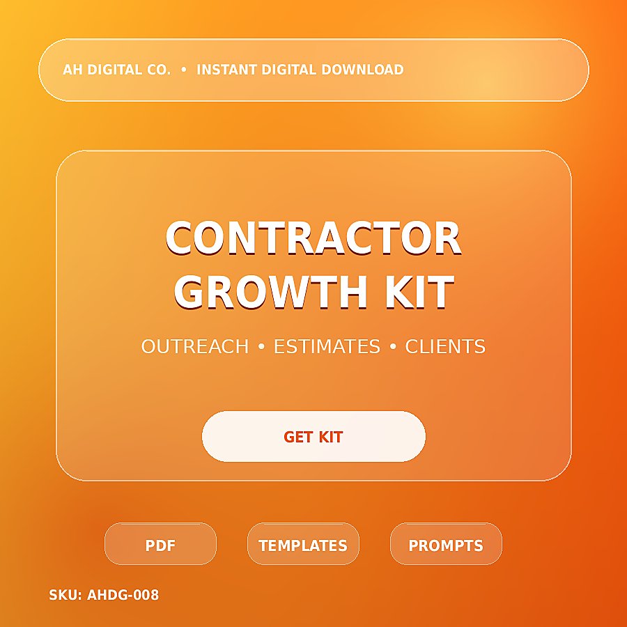 Contractor Lead Generation Kit