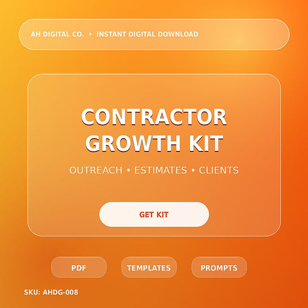 Contractor Lead Generation Kit